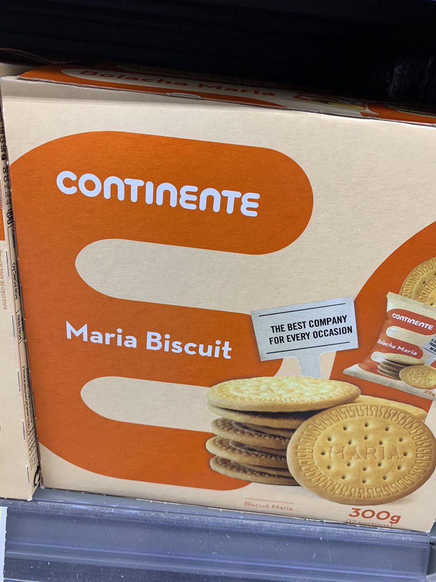 Anos de transformação económica e social na cidade de Lisboa não me prepararam para ler "Maria Biscuit, the best company for every occasion".