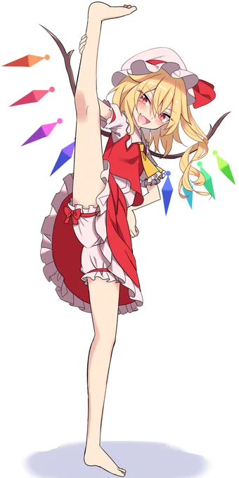 『見て!私の体幹すごいでしょー!』