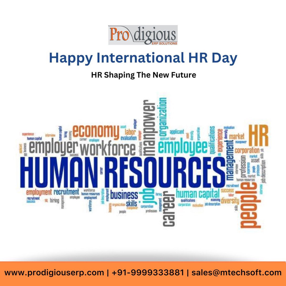 Happy International HR Day!

Today, we celebrate the backbone of every successful organization – the #HR professionals who sprinkle their magic HR dust & keep the wheels of the workplace turning smoothly✨

#InternationalHRDay #humaresources #HRDay #digitalindia #madeinindia