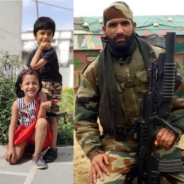 Today Lavanya &amp; Reyansh completed 5year sans their father 

NAIK DEEPAK NAINWAL
1 RR - 1 MAHAR

who was hit twice in an operation at Kulgam &amp; immortalized 40 days later in a military hospital at Pune. 

Presently their mother is a serving #IndianArmy officer.

#FreedomisnotFree
