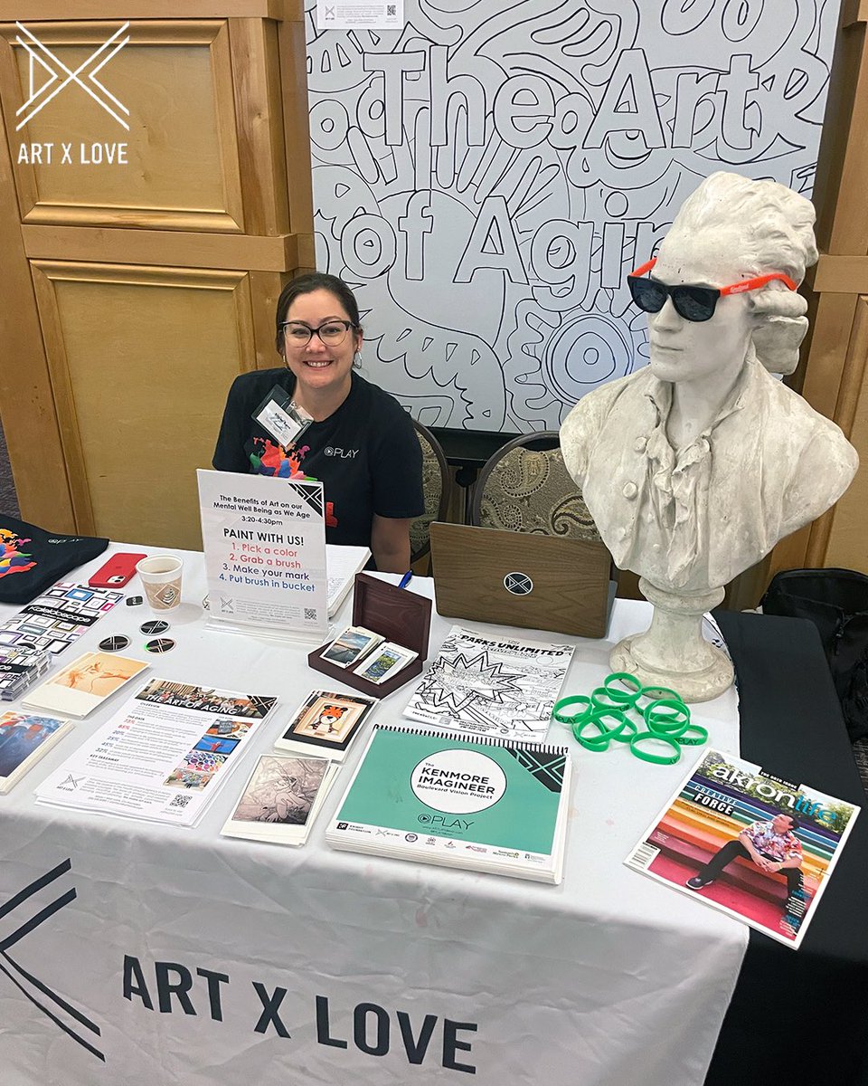 artxlovellc's tweet photo. THE ART OF AGING // We are thrilled to be a part of #SeniorSummit2023 and leading a breakout session on the benefits of art on our mental well-being as we age.
✨🎨❤️
#artxlove #creativeagency #akron #aging #artofaging #akronoh #agingwell #healthofart #makeartwork https://t.co/GN7w6vV8F2