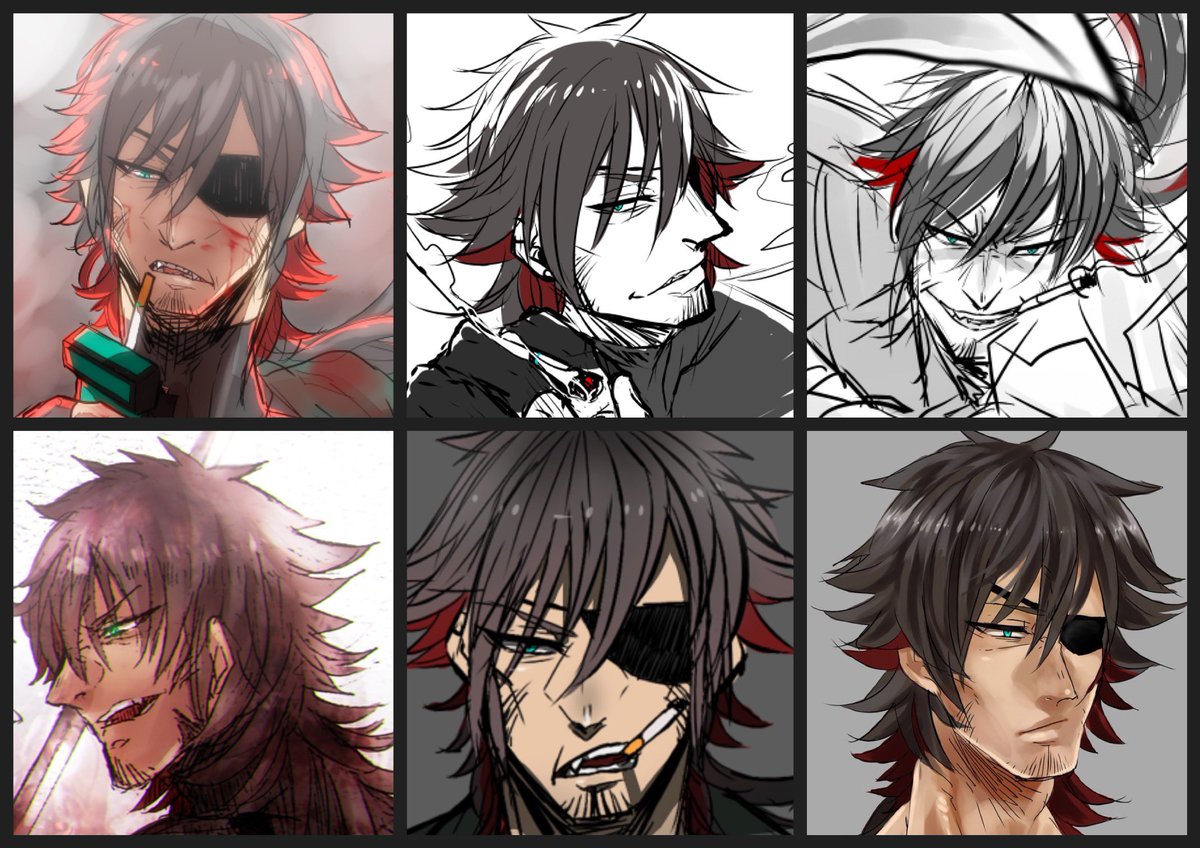 #創作主さんの推し自キャラが知りたい
ルドルフ!一番趣味詰まってる人
男前長髪つよつよクソ生意気戦闘狂傭兵 