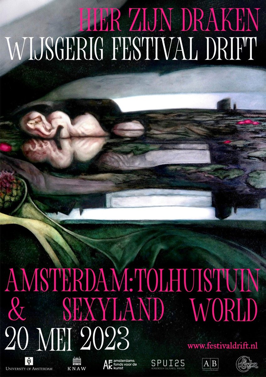 I am excited for the Philosophy Festival <a href="/festivalDRIFT/">Festival DRIFT</a> in Amsterdam tonight! I am moderating a dialogue between @wzuidema and <a href="/federicarusso/">Federica Russo</a> about generative A.I., and later on I am speaking myself about Brain-Computer Interfaces and Mind-Reading! 

festivaldrift.nl