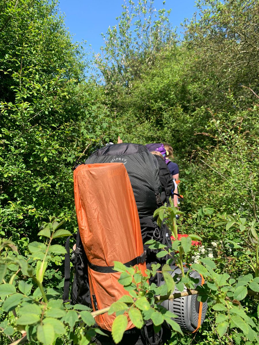 Live from #BronzeDofE our #Uppingham4thForm are battling through the undergrowth looking for their path. Stay tuned for updates.