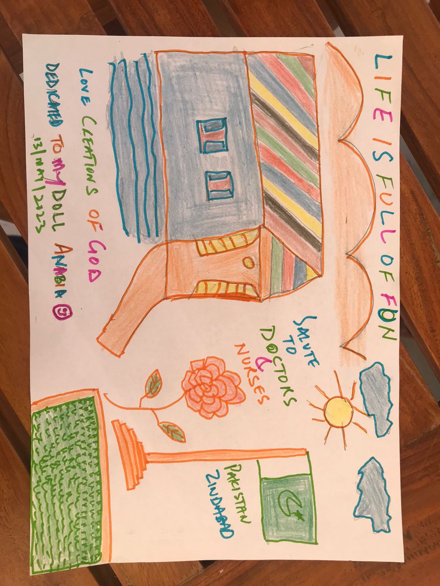 TheDaffodilsPr1's tweet photo. 🌼 Spreading hope and healing through art! Our medical students visited patients at Ibn Zuhr's oncology daycare, offering them a therapeutic session of art. The patients made these beautiful drawings crafted with love and creativity! 🎨✨ #DaffodilsProject #ArtTherapy https://t.co/t71KRpggYY