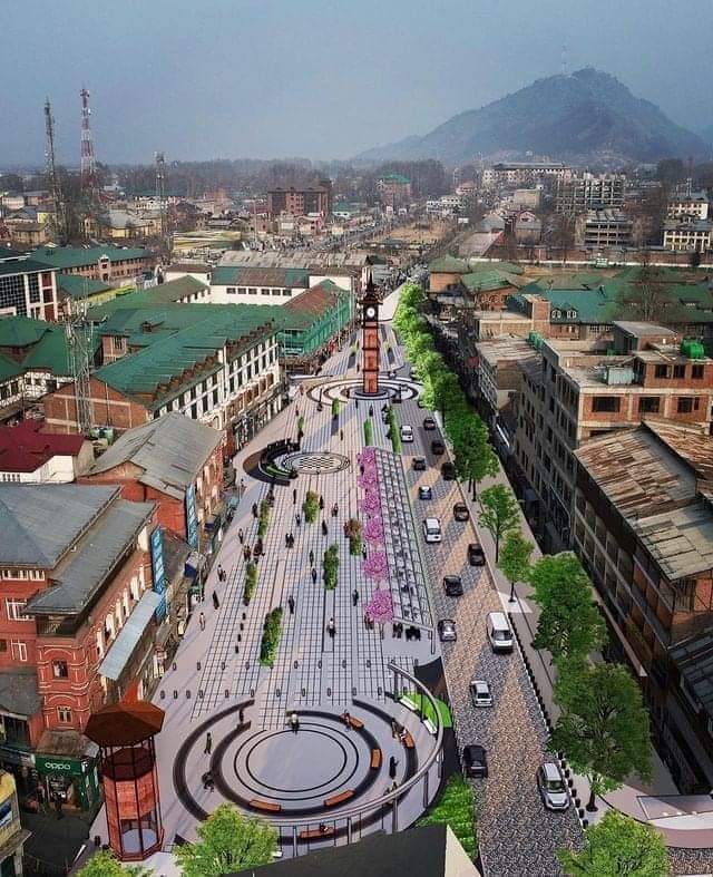 #After Completion, the Lalchowk  #Srinagar Will Look Like This.
#SmartCity  #Srinagar #Kashmir  #SrinagarSmartCity
@santoshkashmiri @rtimuzaffar @peerzadasohail7 @panditaAPMCC63 @nayeema1 @IrshadCh_ @kralkoor