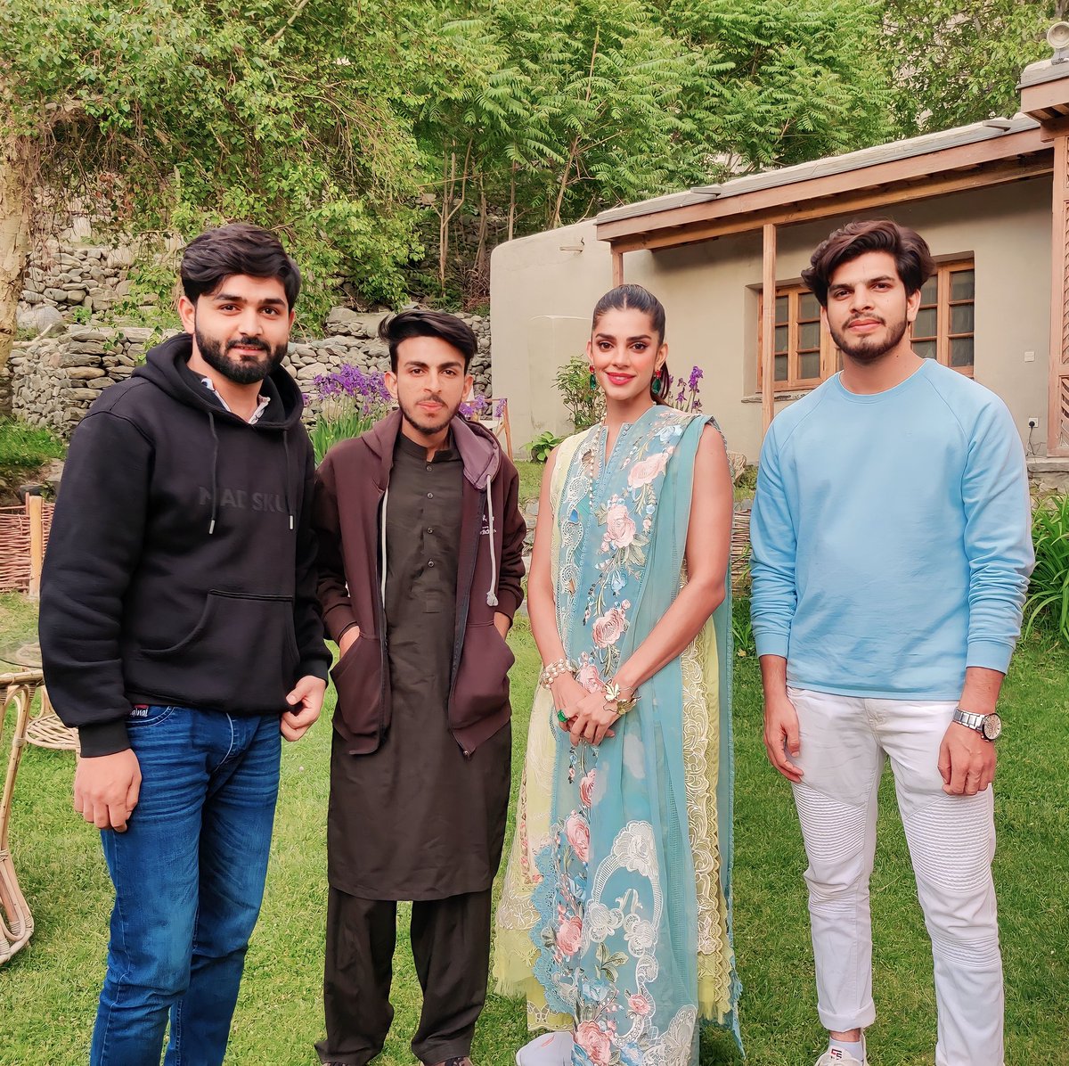 Day Spent Well ❤️ 
With Famous Actress of Pakistan ✨ Sanam Saeed at Shirag Fort. 💫♥️.
#Shiragfort #SanamSaeed