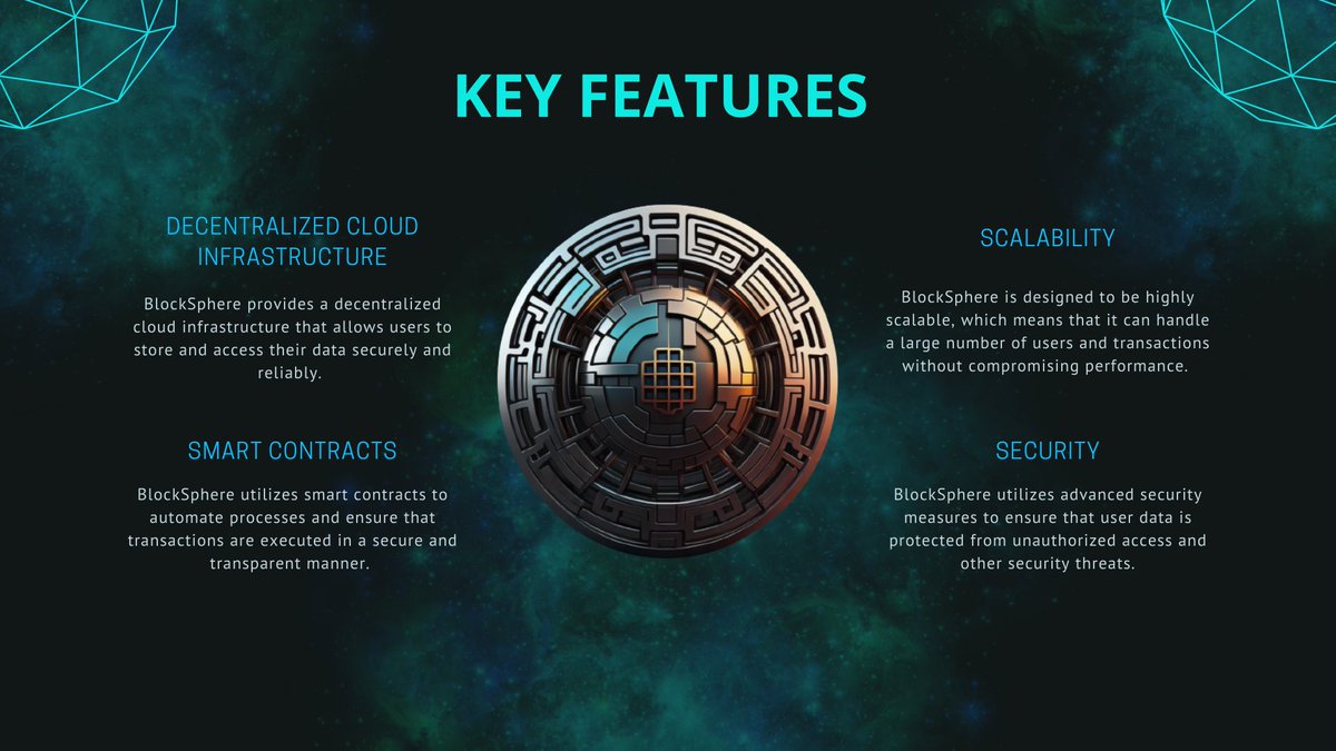 blocksphereBSC's tweet photo. #BlockSphere Key Features 
 Team already outlined key features in our project. 

~ take time to  read 👀

https://t.co/UjvmT1SYVa https://t.co/YGHsPv0Y5a