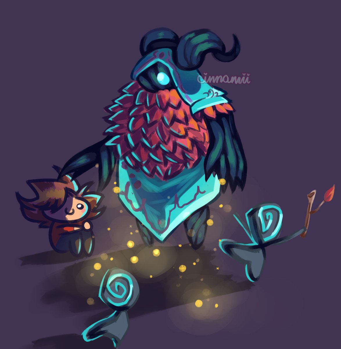 @NickyBoiYT
repost cuz twitter is dumb #LeagueOfLegends #LeagueOfLegendsFanArt #bard #elderwoodbard #casualchampionreview #art #fanart #myart #digitalart #mydrawing #illustration #sketch #rkgk #quicksketch #chibi