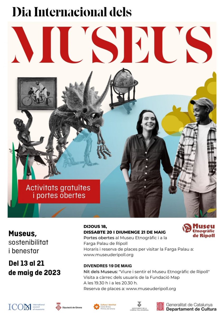 MuseuRipoll's tweet photo. 📣📣📣 Recorda, aquest cap de setmana:✅Portes obertes al @MuseuRipoll ✅ Portes obertes a la #FargaPalau  RESERVES per accedir a la Farga: https://t.co/Jw2IiRgUjG 

#DIM23 @MNACTEC @Aj_Ripoll https://t.co/iO7J70bkvv
