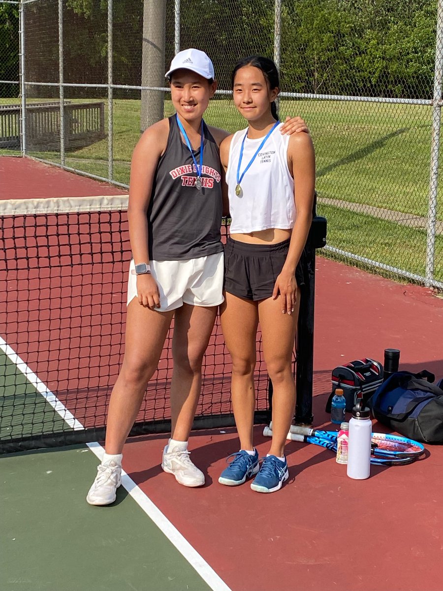 DHHSAthletics's tweet photo. What an incredible tennis match.  Congratulations to Dixie Heights Tapanee B.                                   Regional Runner-Up.                       Good Luck at State https://t.co/uf78N5mKcC