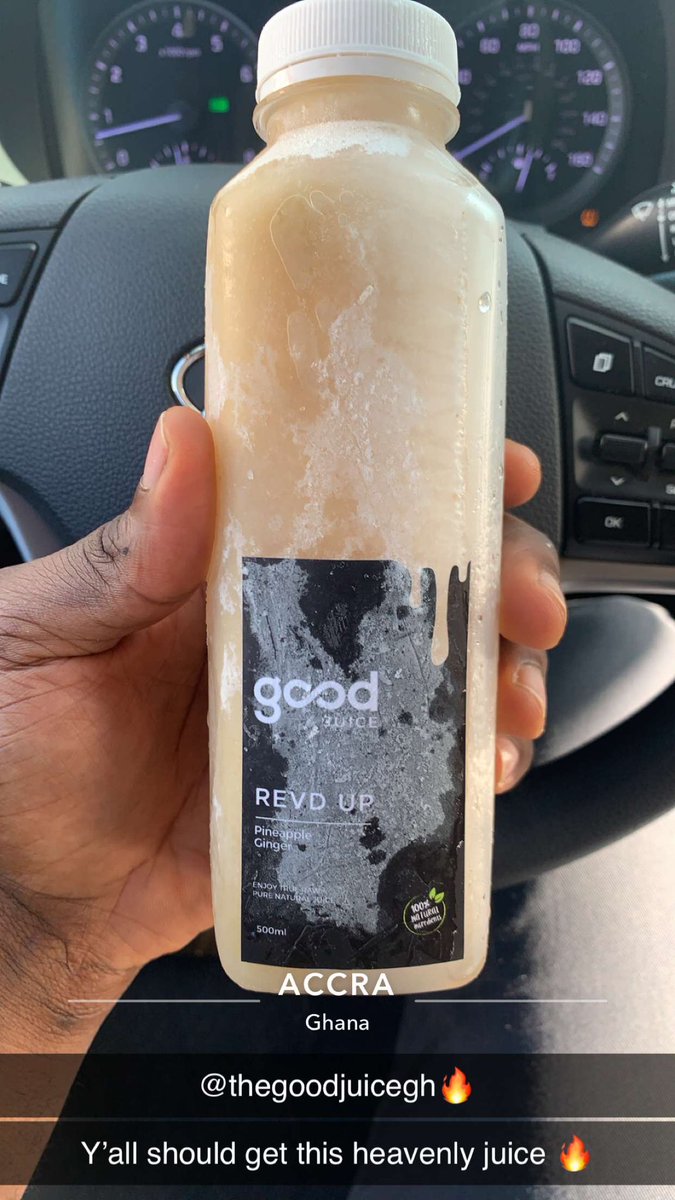 teddykromah's tweet photo. This drink errrr @goodjuicegh ……it’s so so so nice eiii…..😍. All my money will finish mpo https://t.co/bolzDedEZj