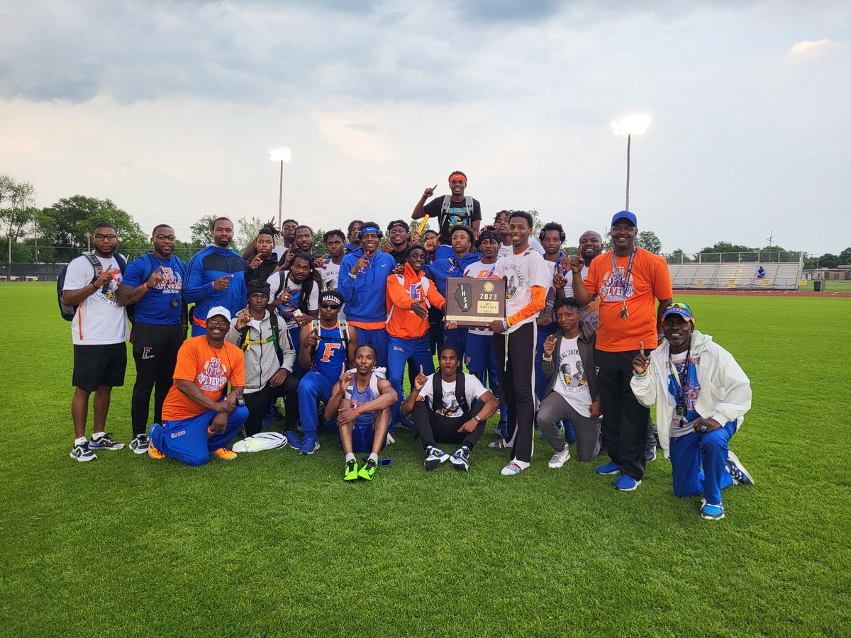 East St. Louis Sectional Champions in Track &amp; Field!! HARD WORK PAYS OFF!!