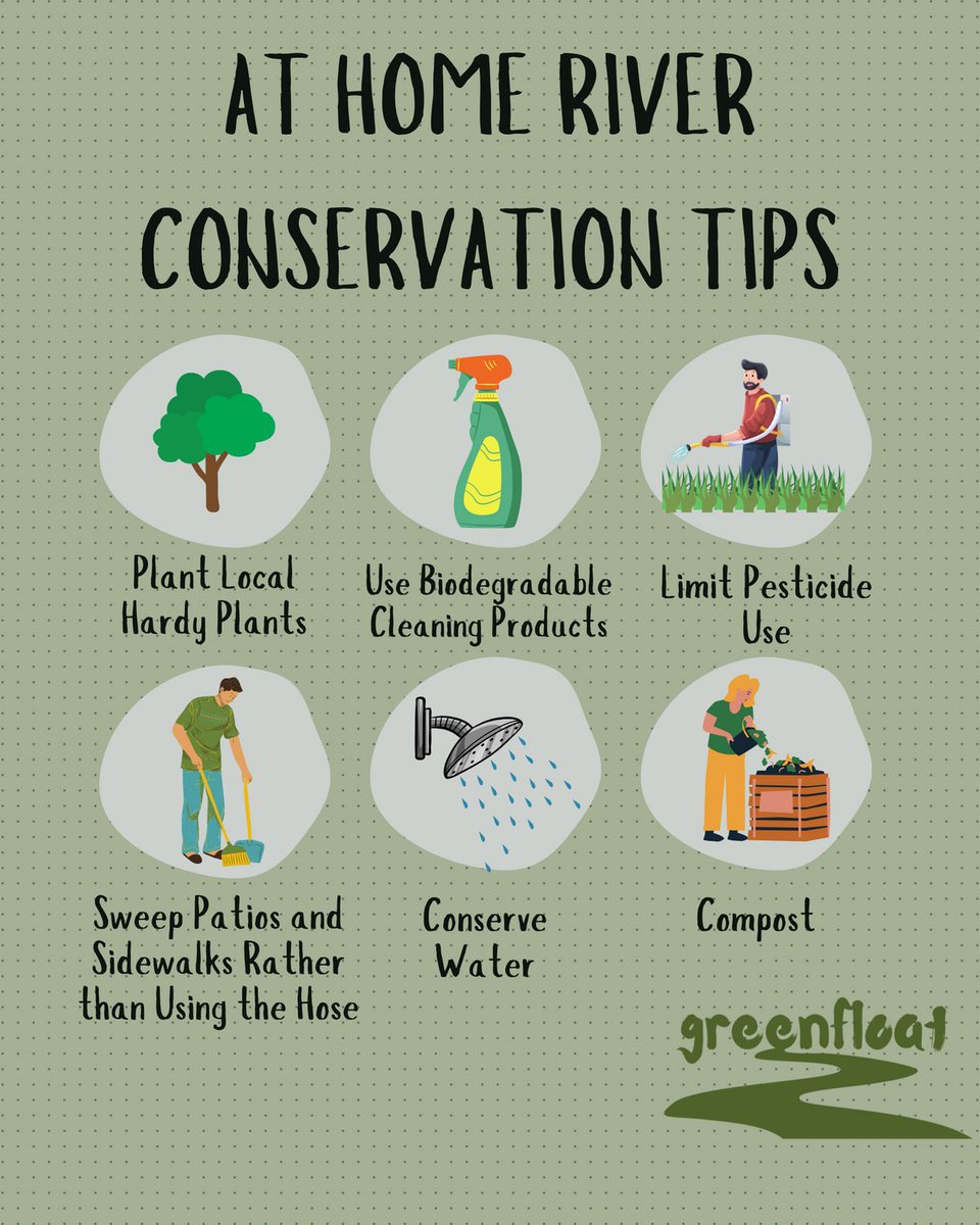 'Protecting our rivers is crucial for the health of our planet. We can all do our part by following these easy tips at home. #Columbus #RiverConservation #SaveOurPlanet 🌍💧🌊'