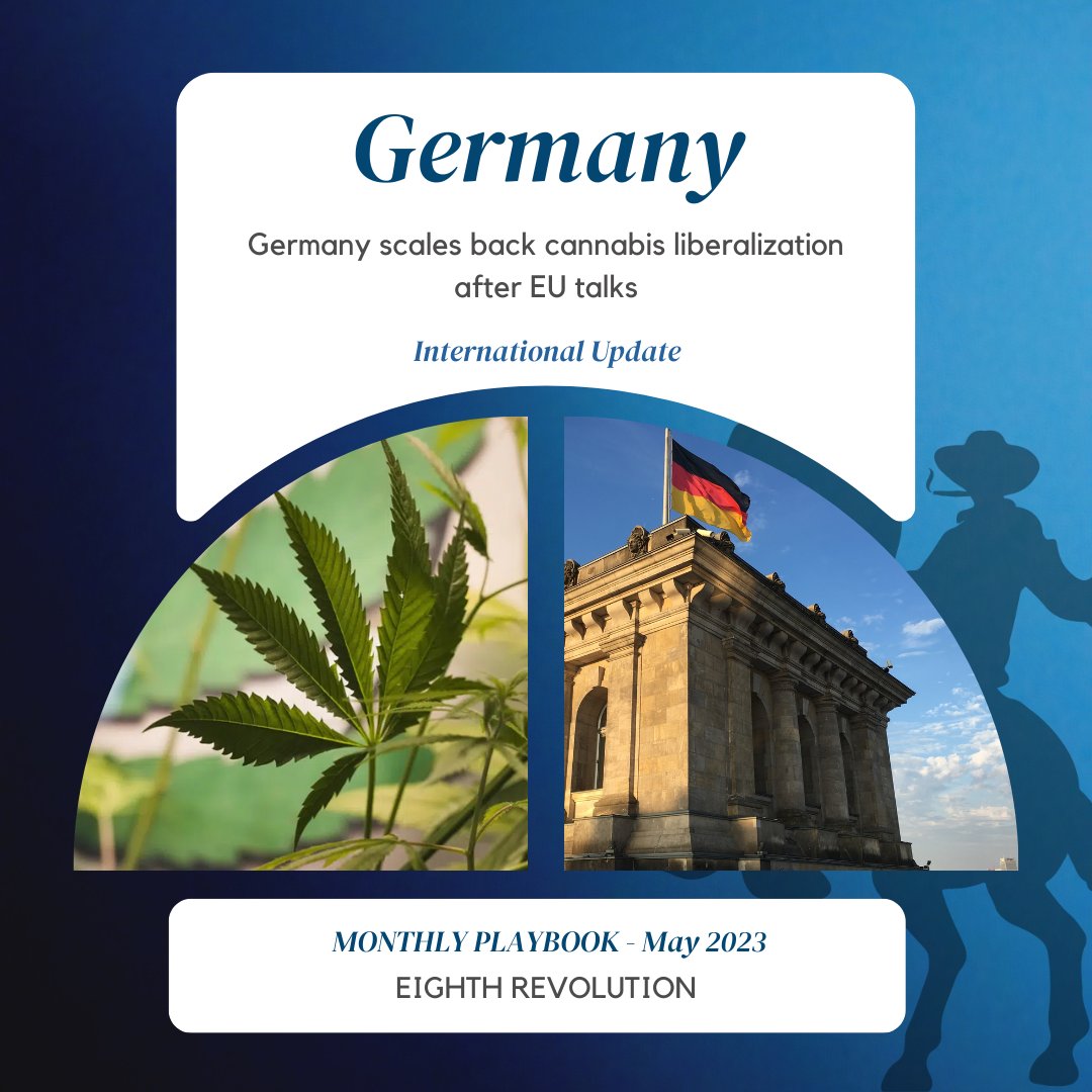 After fruitful #EU discussions, #Germany unveils revised plans for cannabis #liberalization. Possession of limited amounts decriminalized, cannabis clubs empowered, and regional test projects on the horizon. Discover the dynamic shifts in Germany's green landscape! 

#cannabis