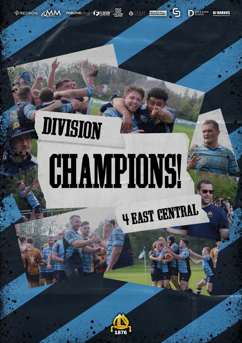 Llandaff_RFC's tweet image. WE ARE CHAMPIONS 🏆🍾

#LRFC | #UPPADAFF