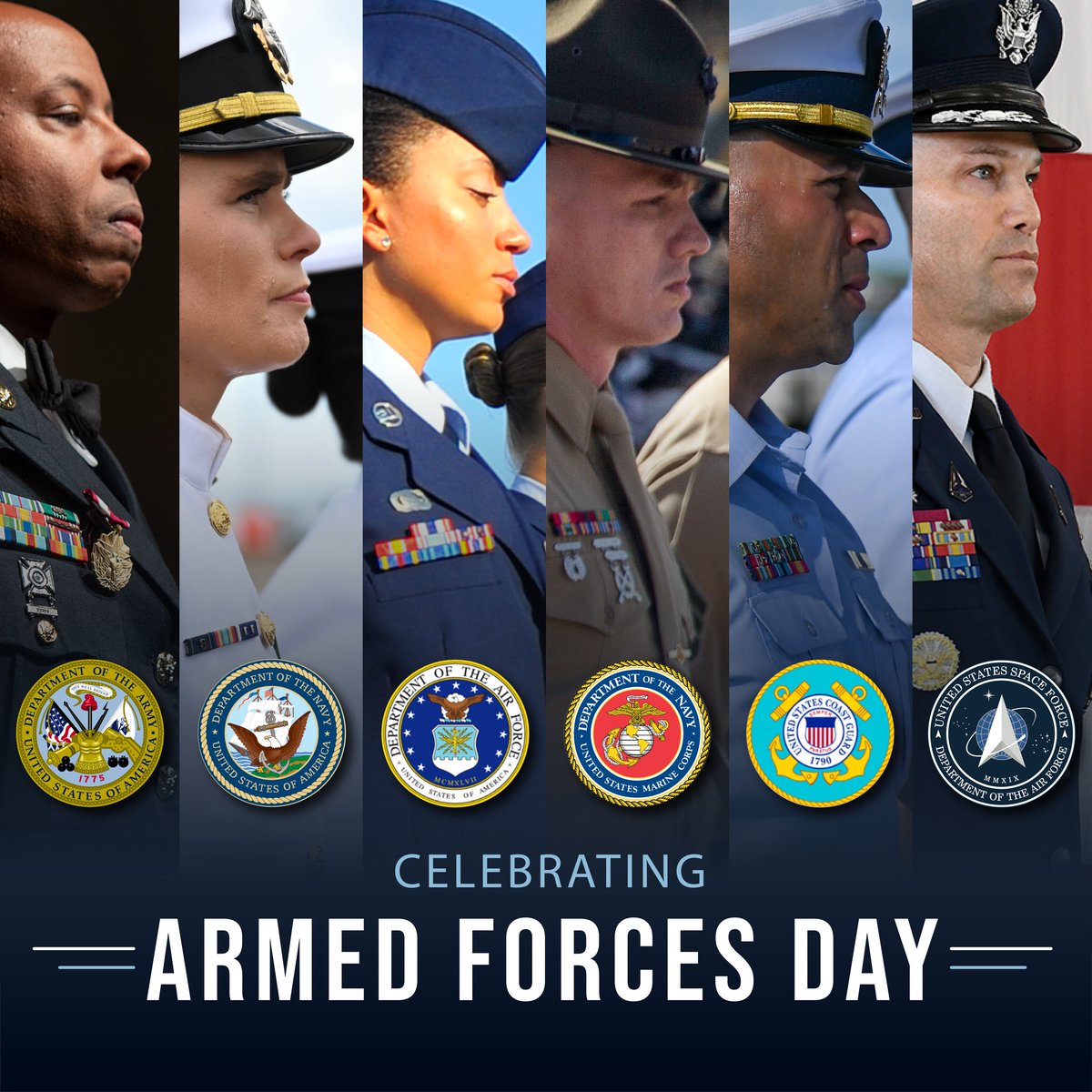 To all service members on this Armed Forces Day, thank you for your service and sacrifice in support of our nation.