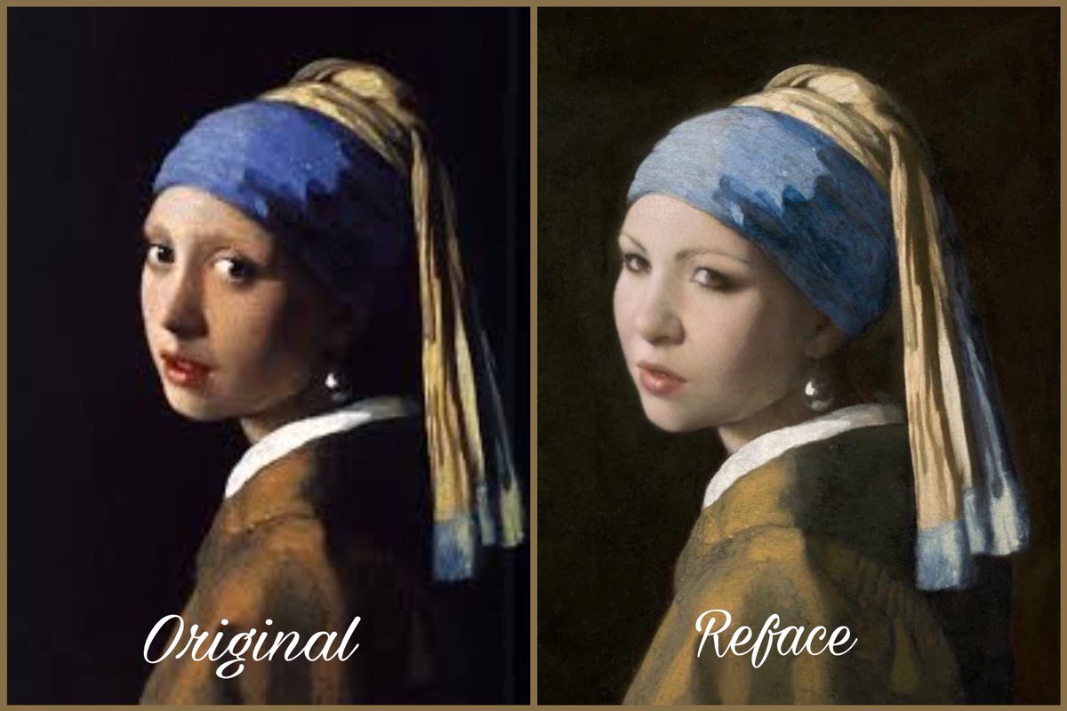 MrsSanmann's tweet image. #reface #refaceapp #fun
#thegirlwiththepearlearring