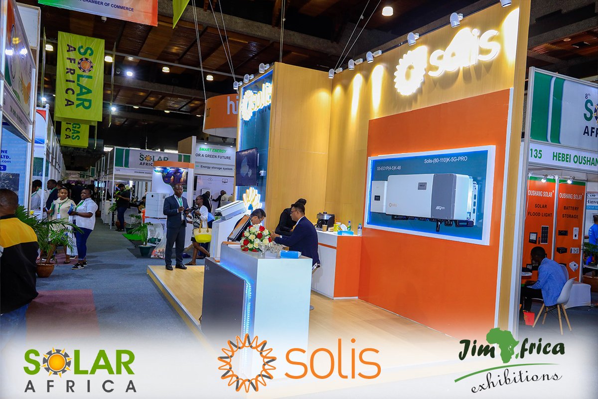 JimAfrica1's tweet photo. ATTENTION TO DETAIL IS KEY.
We highly appreciate Our partner @Omaten Exhibitions and @Solis_Inverters Company for the trust they had in Us to deliver their stand at the 8th SOLAR Africa Expo(by @EXPOGR , @KICC_kenya.
https://t.co/tf0jQ3hLXx
#exhibitioncontractor #solarenergy https://t.co/rJ6EmKeShW