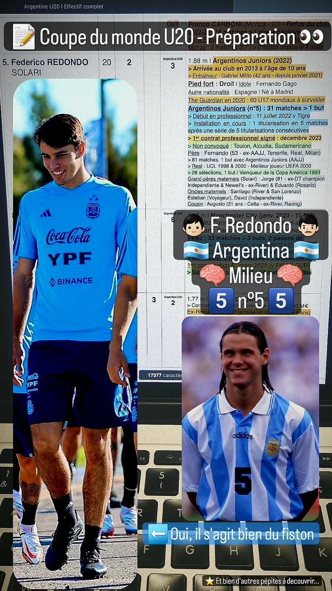 hmzrhmn's tweet image. 🚨🎙📺 Coupe du monde U20 sur #lequipeLIVE
🕗 20h/23h
🇬🇹 Guatemala v N-Zélande 🇳🇿
🇦🇷 Argentine v Ouzbékistan 🇺🇿
📅 Mercredi
🕗 20h/23h
🇮🇹 Italie v Nigeria 🇳🇬
🇧🇷 Brésil v Rép.Dominicaine 🇩🇴
📅 Samedi
🕗 20h/23h
🇧🇷 Brésil v Nigeria 🇳🇬
🇨🇴 Colombie v Sénégal 🇸🇳
#U20WC #MondialU20