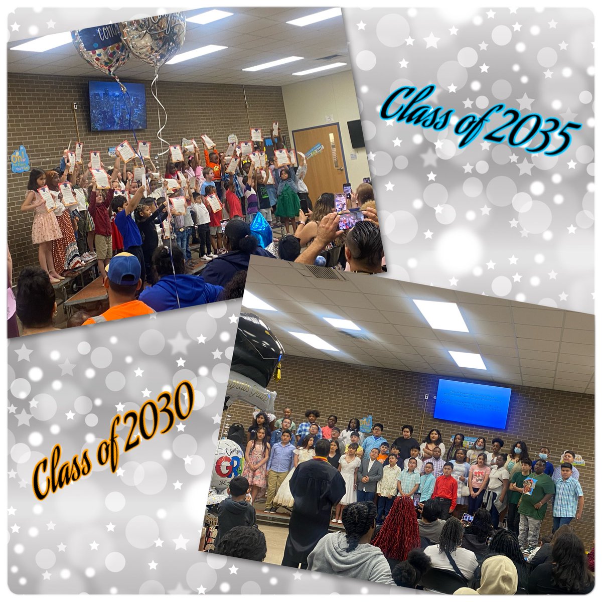KeriTofKC's tweet photo. @DouglassDolphi1 Kindergartners and Fifth Graders have been officially promoted to the next grade! Congratulations to our class of 2030 and 2035!
#kindergartenpromotion #fifthgradepromotion #ontothenextone #kckps #excellence https://t.co/F4FB0oHoOP