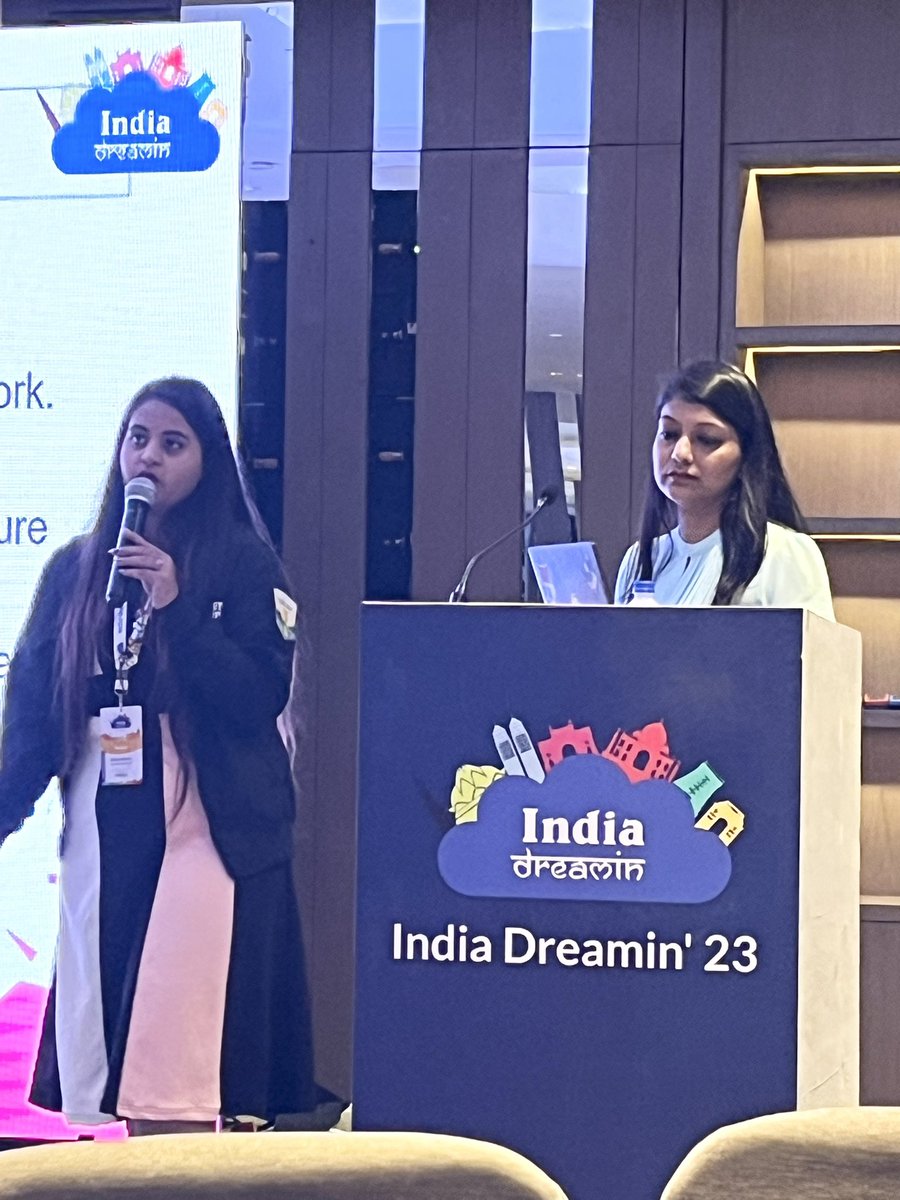 Awesome session delivered by @NeetuBansal5 & @khyatu07 on ‘Exception handling Framework’ 

#Salesforce #IndiaDreamin #IndiaDreamIn23 #TrailblazerCommunity #ohana #India