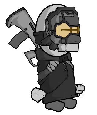 The cosplayer                 The character