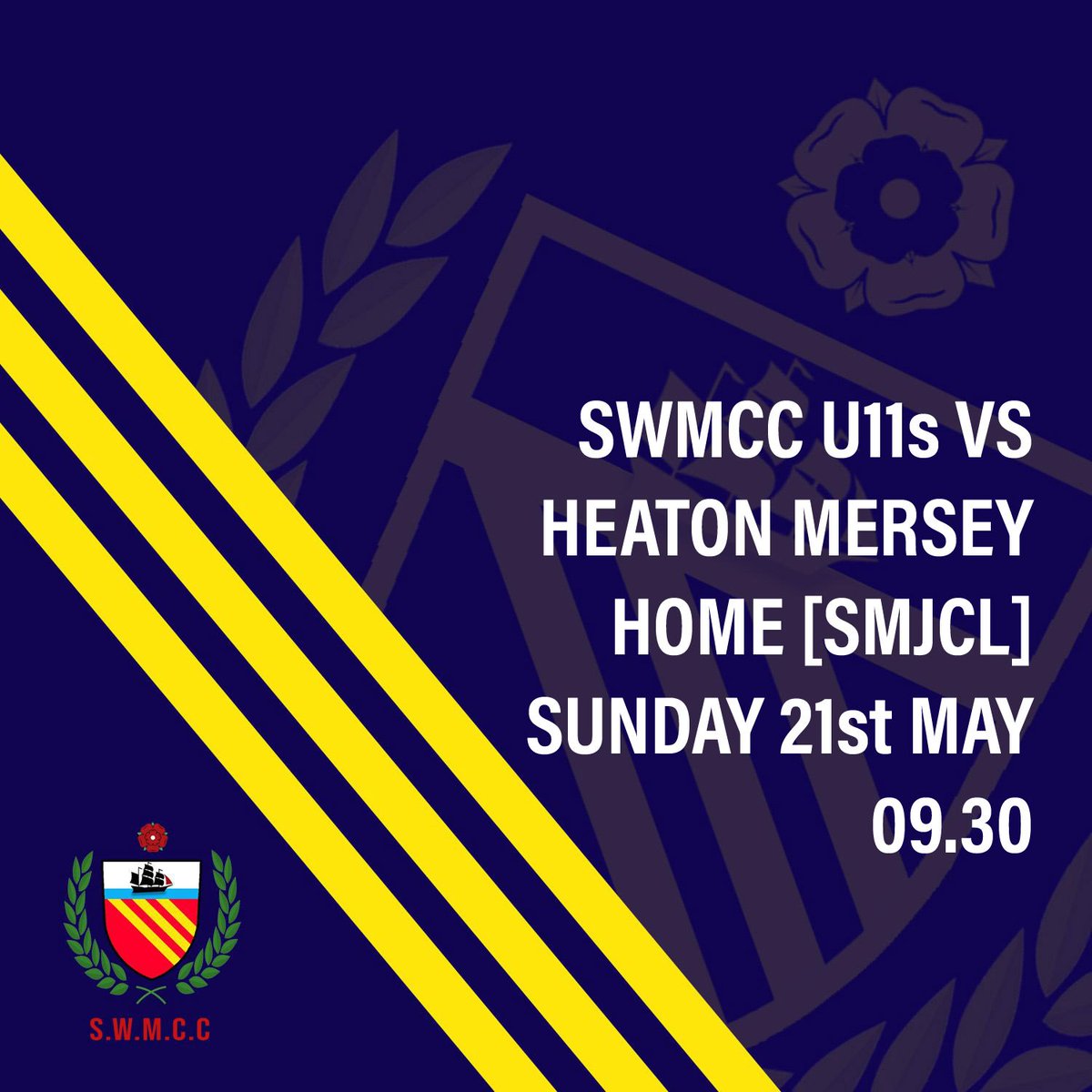 Coming up tomorrow.... Our u11s are in action at home. Please come down, enjoy the morning #sunshine and cheer on the team! #SWMCC #JuniorCricket #Chorlton #SouthManchester