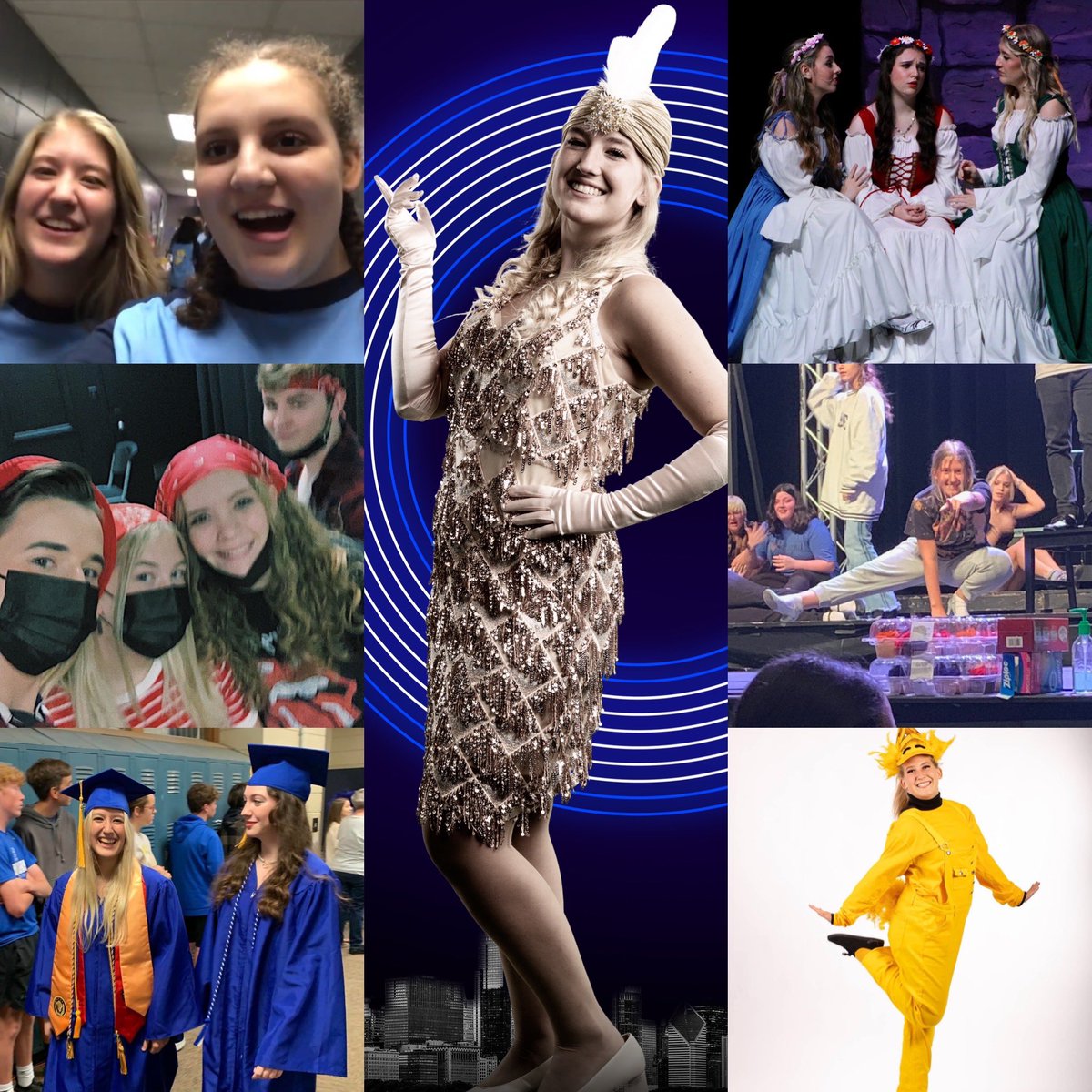 AMT_Shows's tweet photo. 🎶Please don’t take our “Sunshine”away!🎶 We don’t want so say goodbye to our friend Abbey Ware, but we’re excited to see where life takes her! #amtseniors #amtneversleeps https://t.co/GyLyMoJUiU