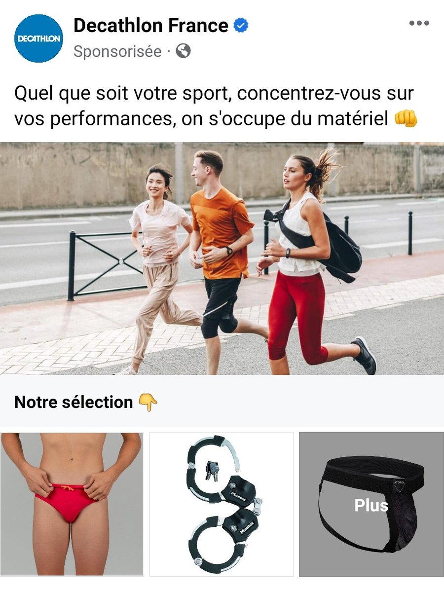 Lolwen_'s tweet photo. apparemment Decathlon se lance dans le BDSM... https://t.co/HFepbv6MaZ