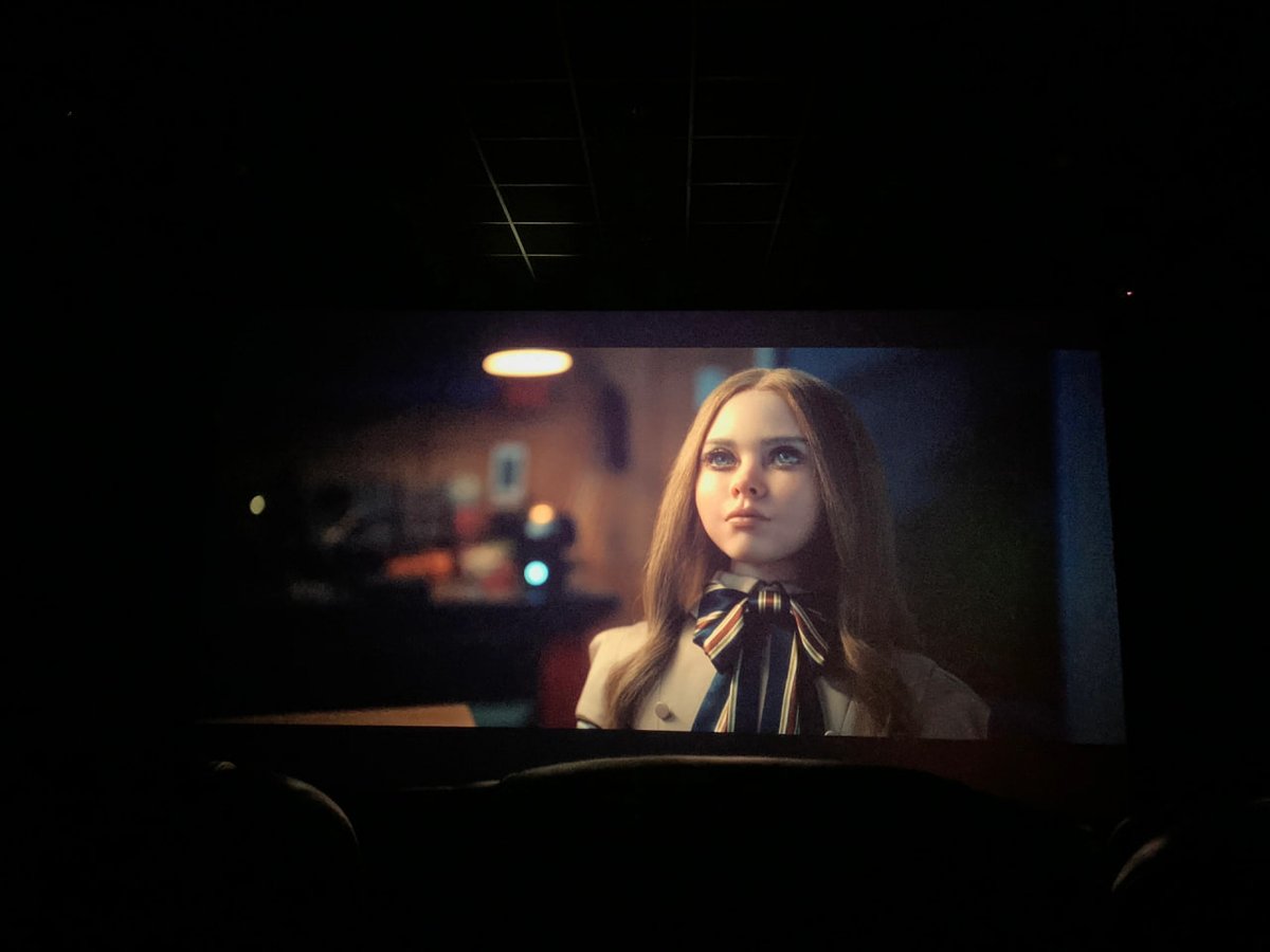 Watching horror movies at the cinema😂
