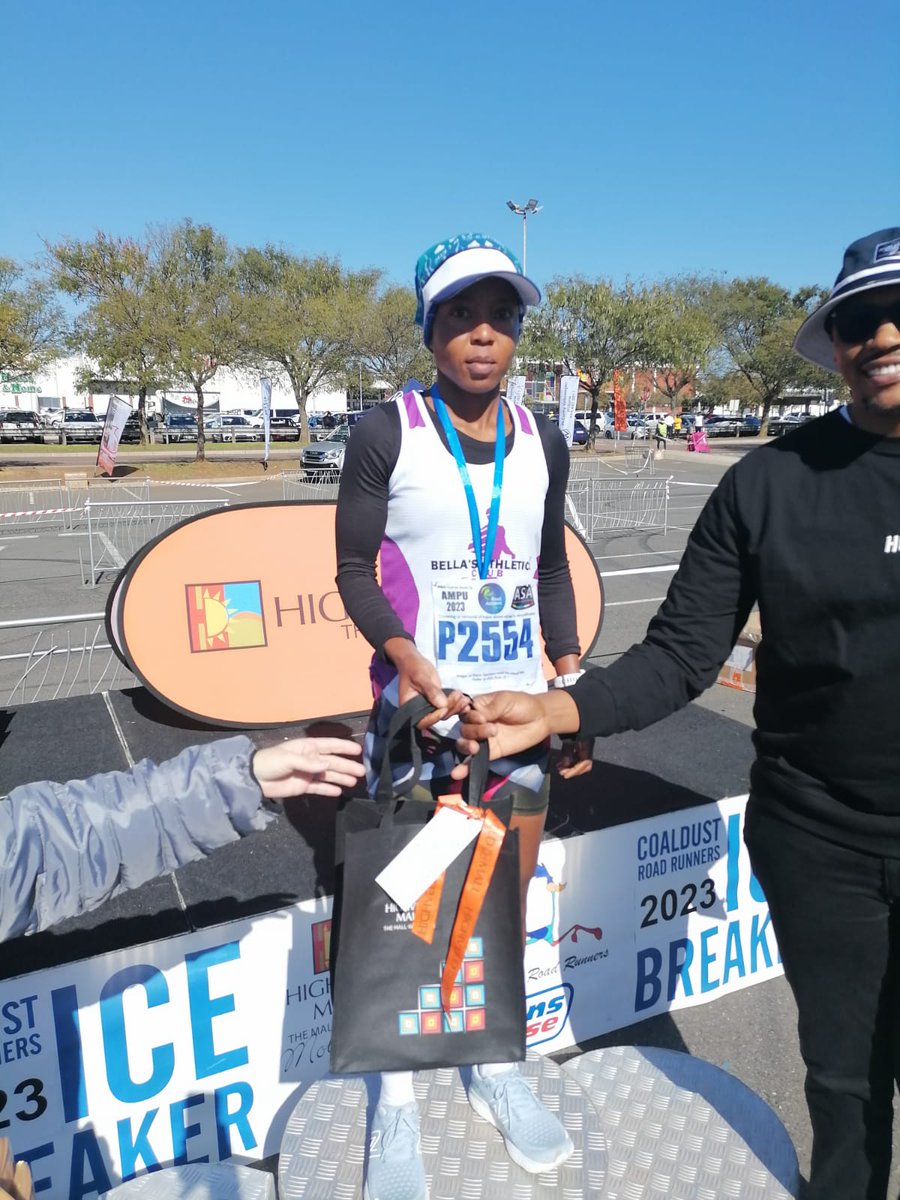 NyathiBheki_'s tweet image. Congratulations  Pheladi  aka Pitbull  for taking Second position during the Ice Break  Highveld  Mall  at eMalahleni. #PurpleNation  💜 
#RunningwithBellas 
#RunningWithTumiSole 
#GBVRace12Aug2023