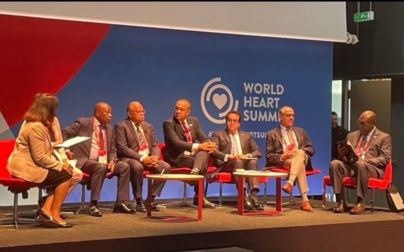 Day 1 of the #worldhealthsummit  Health ministers and health leaders explain the policies and strategies they're employing to tackle the heavy burden of cardiovascular diseases <a href="/worldheartfed/">World Heart Federation</a> <a href="/pahowho/">PAHO/WHO</a>