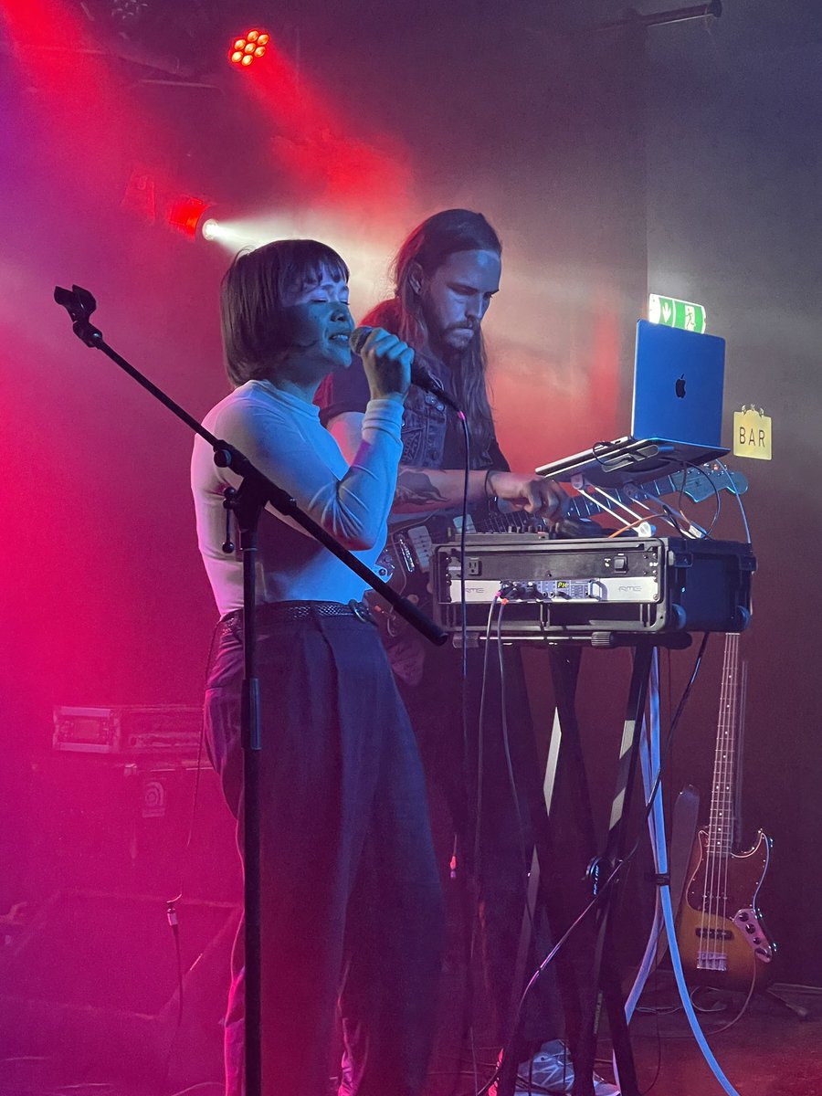<a href="/OsloHackney/">Oslo Hackney</a> Fantastic event with both bands on stellar form! <a href="/ritualhowls/">ritual howls</a> (L) and <a href="/chasms____/">Chasms</a> (R)