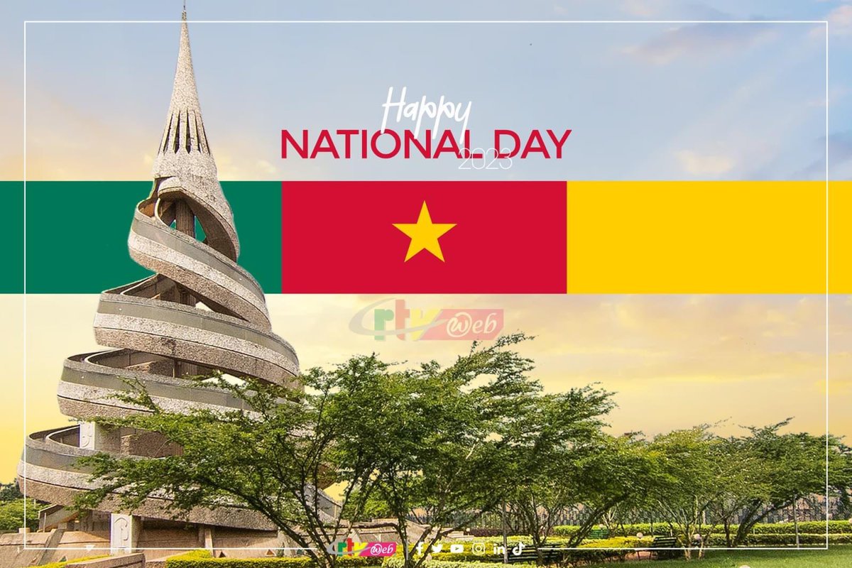 JRMolinge's tweet photo. Happy National Day #Cameroon #iamcameroon https://t.co/64a1UxTWlE