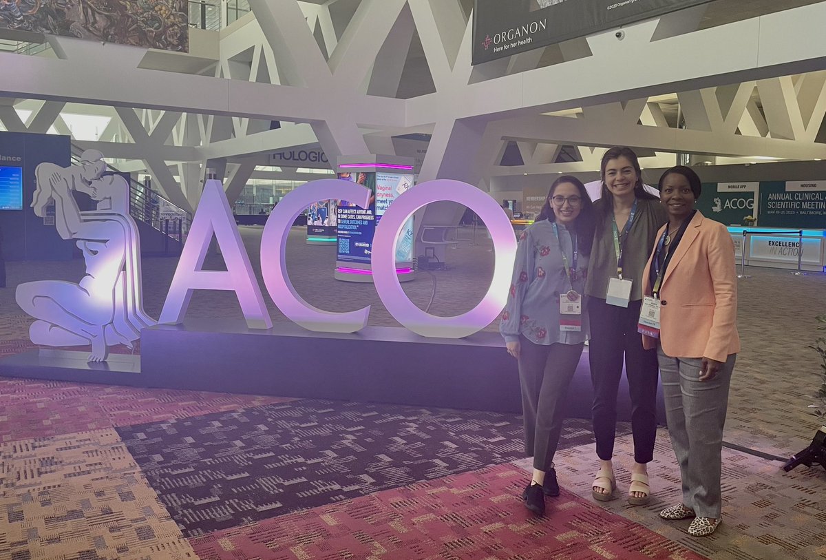 We are at #ACOG2023 @acog speaking on health quality = health equity. Join us for the Hale Lecture today and Poster Session M on Sunday! @AMeadowsMD @anna_khey @claireconklin