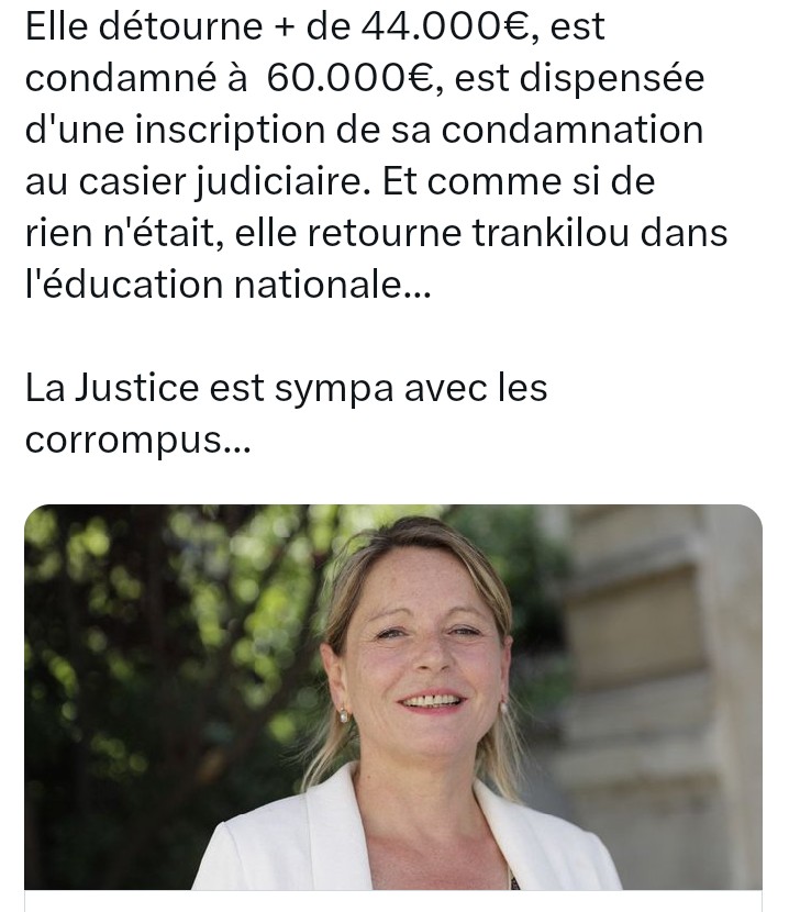 Elisa_M64's tweet photo. @EricMorillot Ah mais si, par définition, la macronie a tous les droits et aucun devoir, et se situe au dessus des lois, avec une justice a sa botte, remember ? https://t.co/ZZ9WtzTNiA