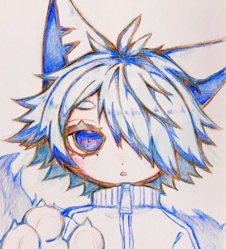 IDI_1101's tweet photo. 会場内でひそひそ描いてたもの…（未完） https://t.co/msXrkY7Ctl