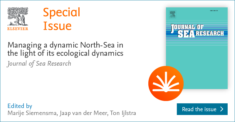 Read on ScienceDirect! A new special issue from Journal of Sea Research: Managing a dynamic North-Sea in the light of its ecological dynamics. Edited by Marije Siemensma, Jaap van der Meer, Ton Ijlstra. Read open access sciencedirect.com/journal/journa… #EcologicalDynamics #NorthSea