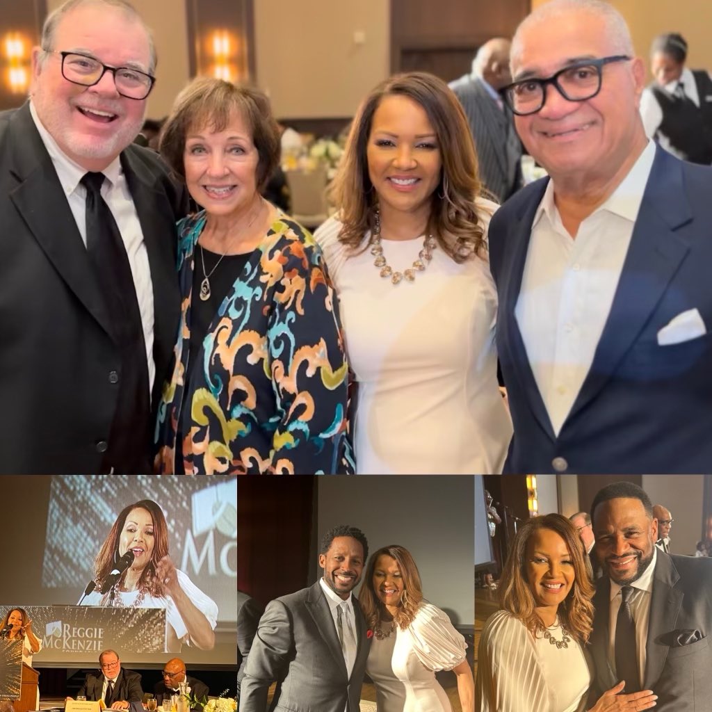 What an honor to co-emcee the 50th anniversary Reggie McKenzie Foundation gala with Jim Brandstatter. Reggie has changed so many young lives including NFL Hall of Fame star Jerome Bettis and Desmond Howard was the keynote speaker! Simply amazing!!