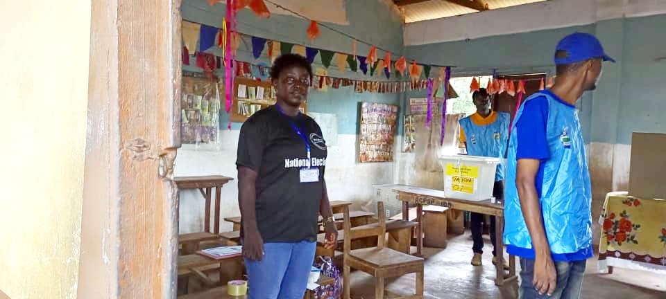 NewSierraLeone's tweet photo. As @ECsalone Conducts Paramount Chief Member of Parliament #PCMP elections today, 20th May 2023 in Kambia, Falaba, Bombali Pujehun and Bonth Districts respectively, @NewSierraLeone deploy observers to observe the process @EUinSierraLeone @UKinSierraLeone @awokonewspaper https://t.co/YnJnSkBeQj