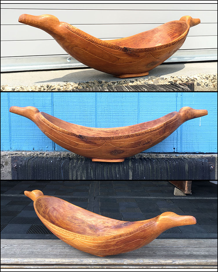 New @StratfordAntiqueCenter: Vintage Rapa Nui/Easter Island, bird head bowl (34”). #TwoGuysAndADog #RapaNui #HomeDecor #InteriorDesign #EasterIsland #Ethnic #EthnicModernism #ShopSmallBusiness #WoodBowl #CarvedBowl #Polynesia #Moai #SouthPacific #HandCraft #HandMade #Traditional