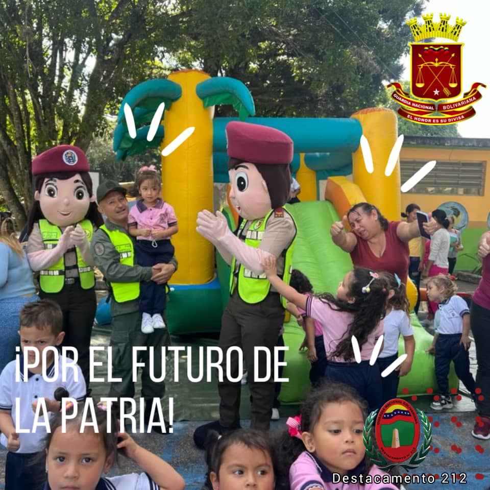 #20May Buenos Días #GNB mantiene la alegría en nuestros niños día a día 
#FANB
#UniónYFuerzaYCooperación