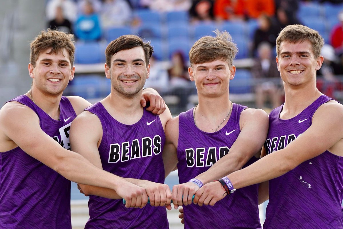 Good Luck to <a href="/WB_boystrack/">West Branch Boys Track</a> 4x100 relay team of Evan Striegel, Wyatt Fiderlein, Zach Walker &amp; Carver Boelk! They will be competing in the finals today @ 3:44 pm!
📺 Watch live here: ihssn.com