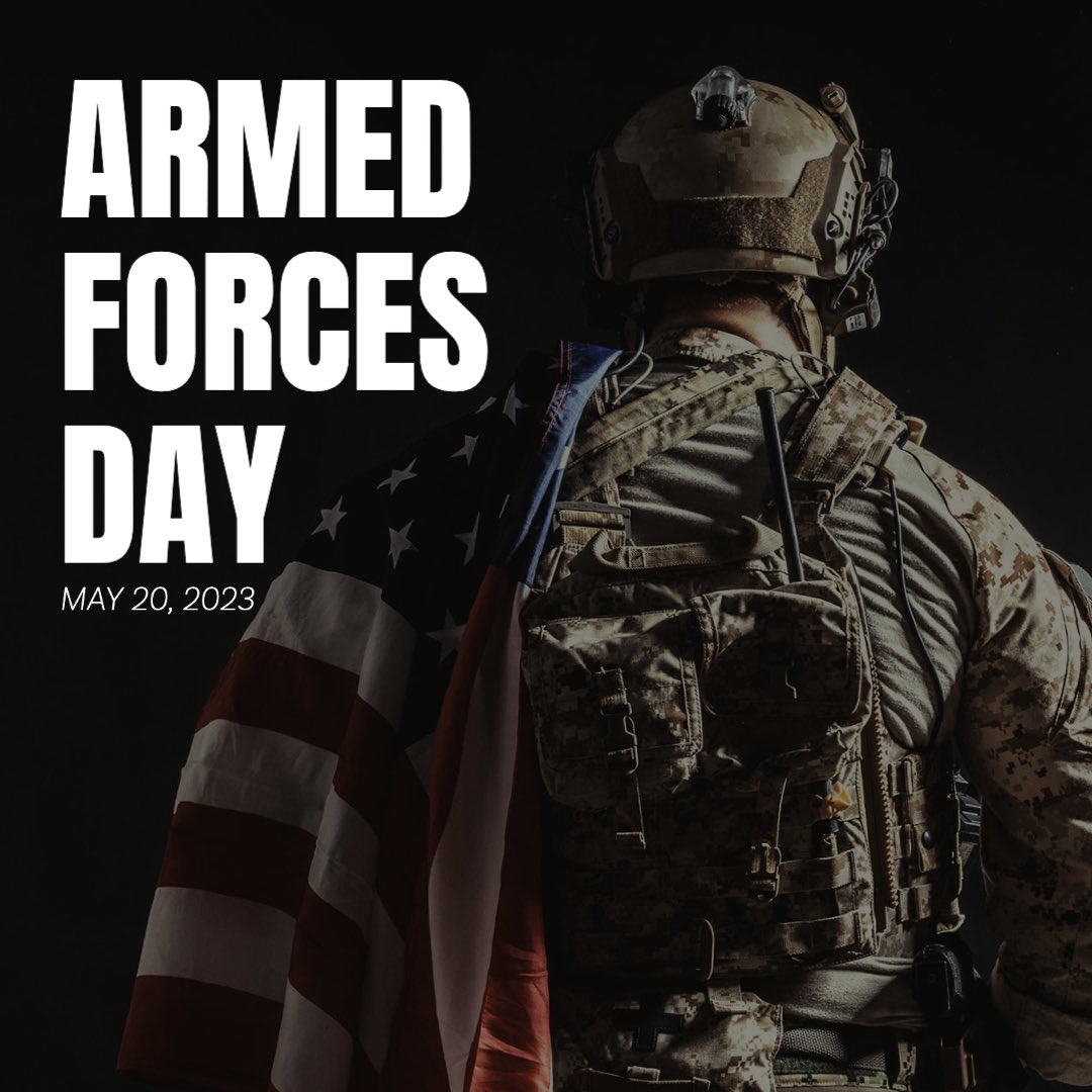 This #ArmedForcesDay we pay tribute to the incredible men and women who have served or are serving in our nation’s Armed Forces. May God bless each one.
