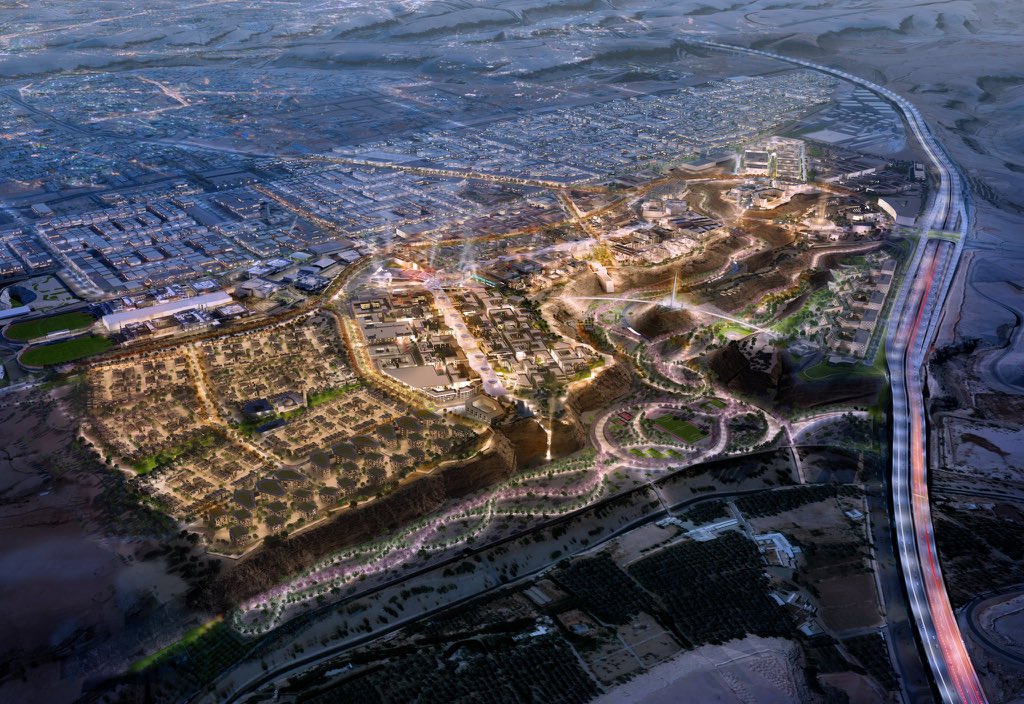 AllamKSA's tweet photo. The wife of the Crown Prince, Princess Sarah Bint Mashhoor’s project “ILMI” a #Scientific_Center to discover science and innovation in the non-profit city of Mohammed bin Salman in Riyadh
👇🏼📍💚🇸🇦. Stunning designs. https://t.co/ptULBtnfex