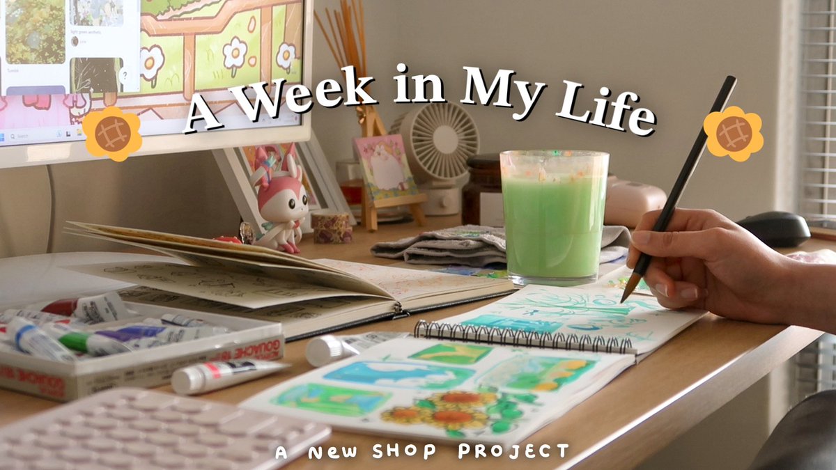 _hyemina's tweet photo. A new art vlog is uploaded! (about a shop project ) 🌻✏️📖
https://t.co/siVYryAG8k https://t.co/Z3GtGnlppZ