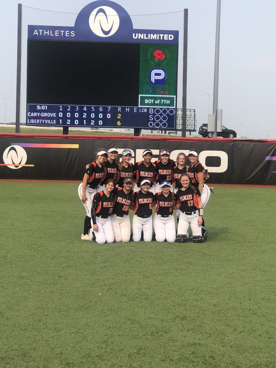 Cat end regular season w/ nice 6-2 W vs class Cary Grove team. 🥎<a href="/TaylorHigham26/">TaylorHigham</a> &amp; <a href="/finnleyolsen/">Finnley Olsen</a> great job in ⭕️ 🥎<a href="/mboone_2025/">Makayla Boone</a> <a href="/Swhisenand2023/">Samantha Whisenand</a> 2Hits, RBI 🥎<a href="/emilypsyho/">Emily Psyhogios #11</a> Hit,RBI 🥎<a href="/ZoeKinsella3/">Zoe Kinsella</a> 2 Hits 💪D! <a href="/acallahan2025/">Adriana Callahan</a> 2Hits 🥎<a href="/annamitchell50/">Anna Mitchell</a> great AB RBI Wildcat Proud &amp;
💪🧡🖤