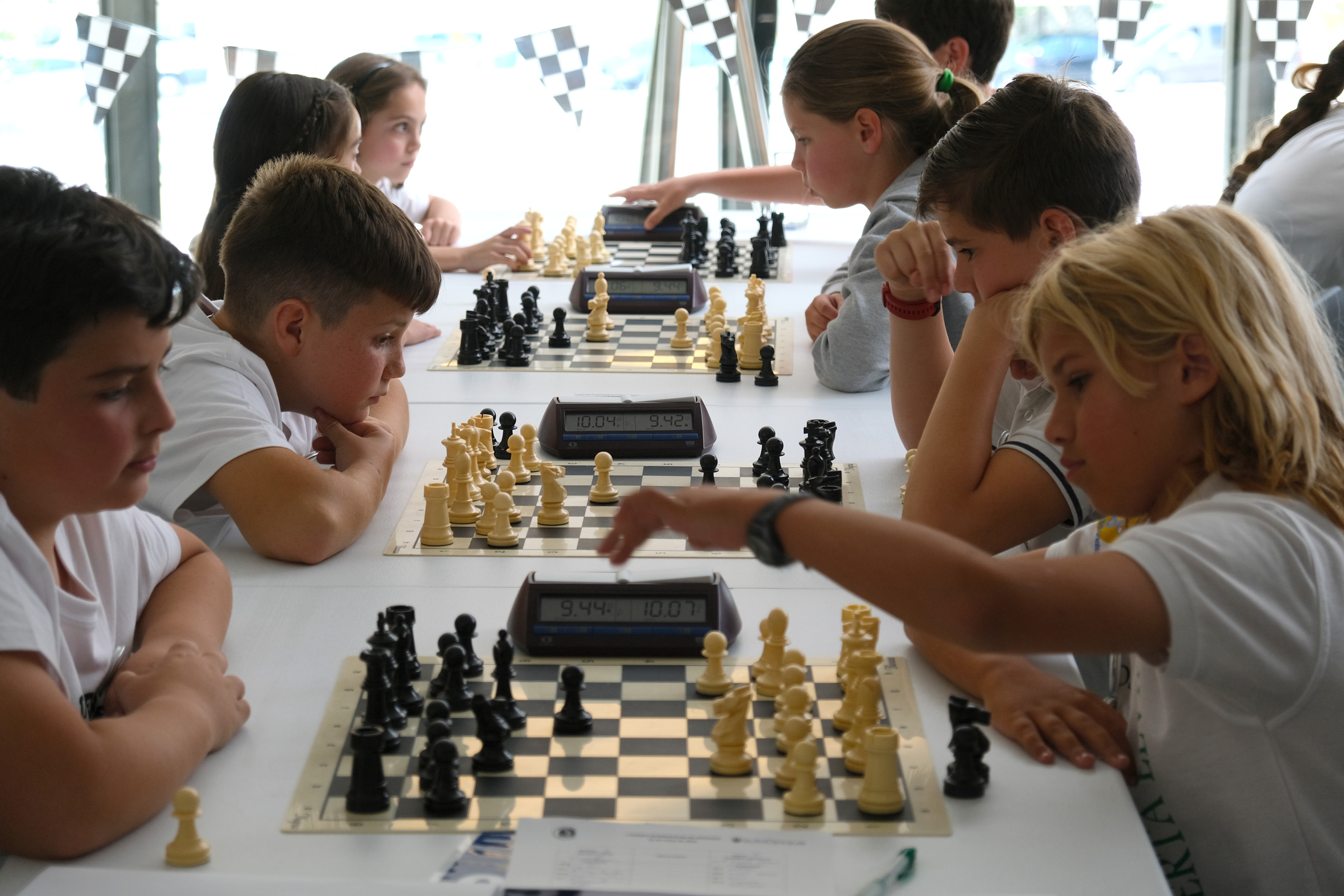 Escolares granadinos juegan 220 partidas de ajedrez en menos de tres horas  - Parque de las Ciencias de Andalucía - Granada