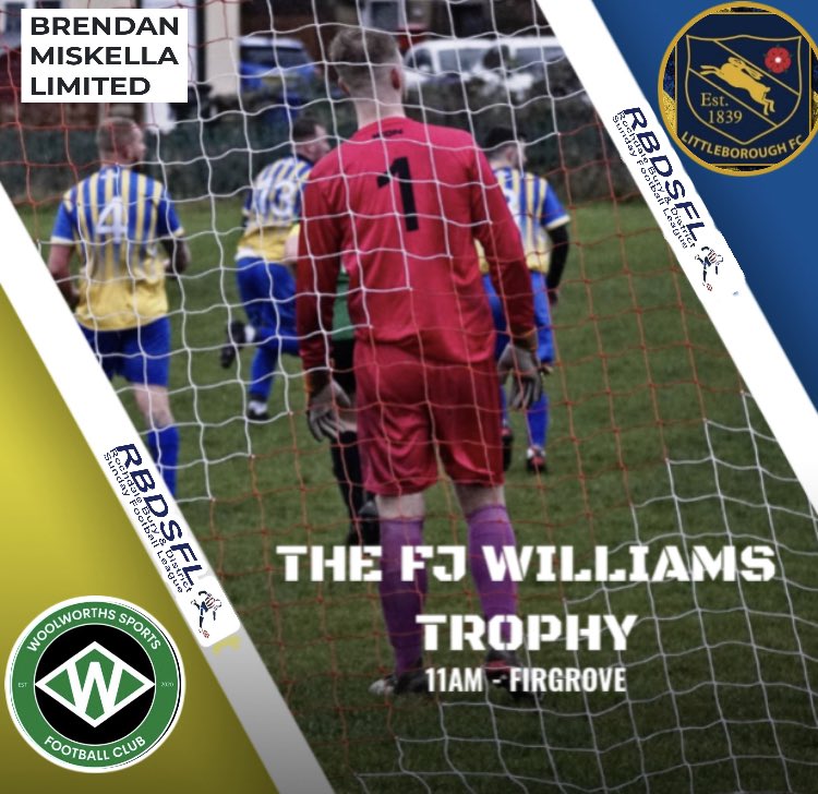 More Cup Action 🏆 - Boro take on <a href="/WoolworthsFC/">Woolworths Sports FC</a> in the FJ Williams trophy this Sunday. Details below 👇🏻 🔵🟡